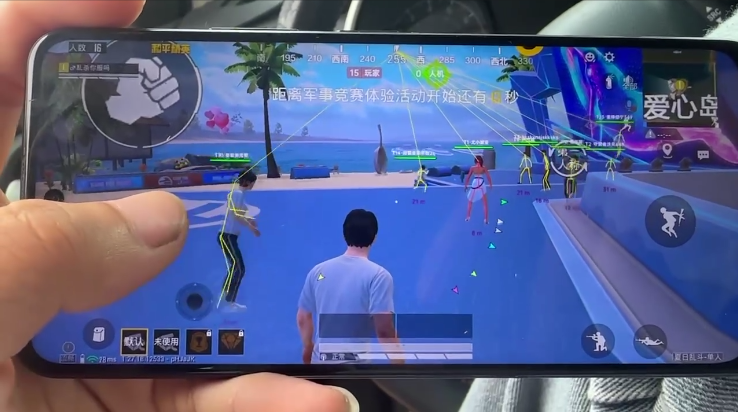 和平精英稳定外挂演示